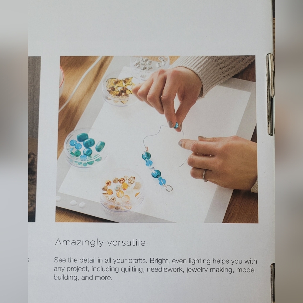 Cricut BrightPad in Lilac Tracing Jewelry Making - Picture 12 of 15